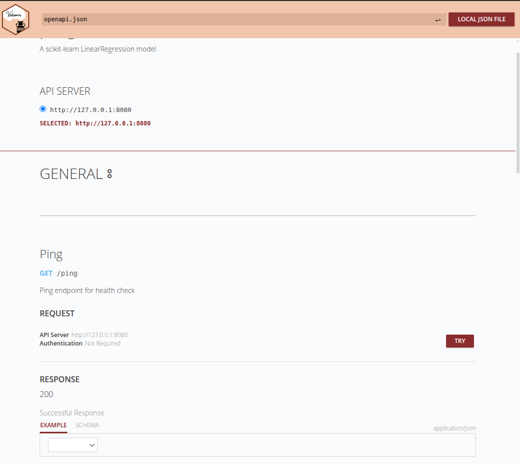 VetiverModel & FastApi UI
